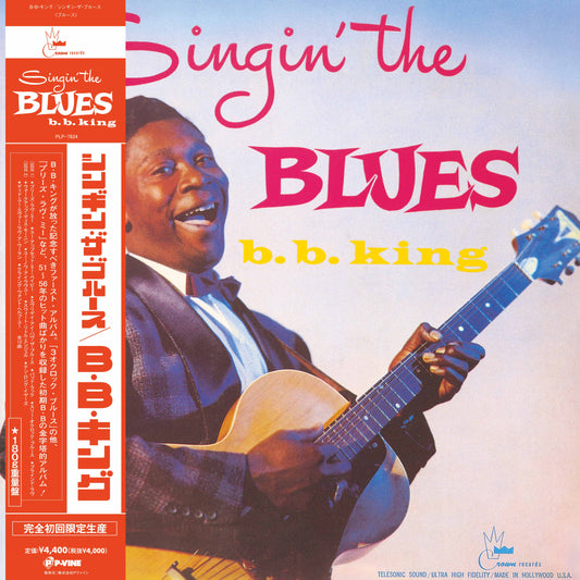 B.B. King Singin The Blues Album Cover