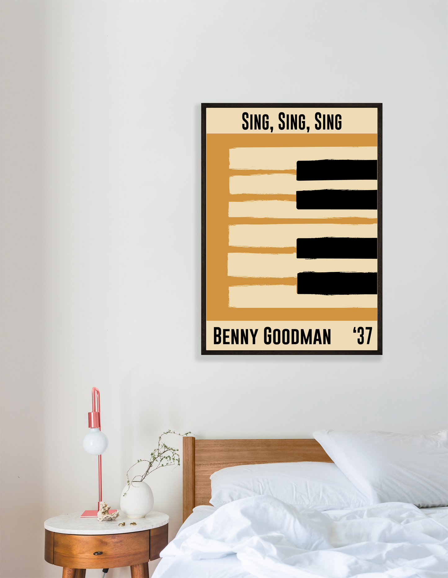Jazz Piano Print - Benny Goodman