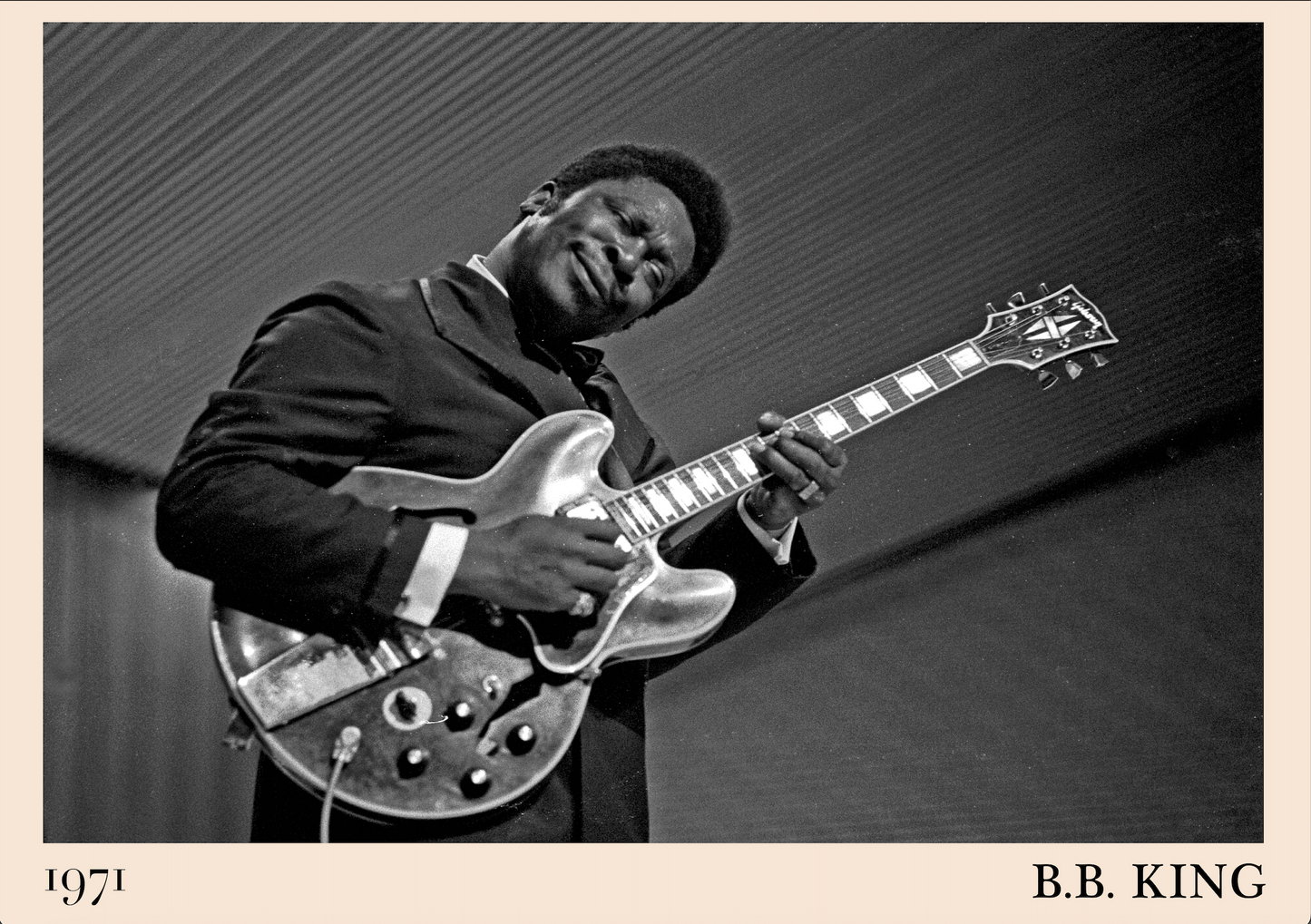 Heinrich Klaffs' photograph of B.B King