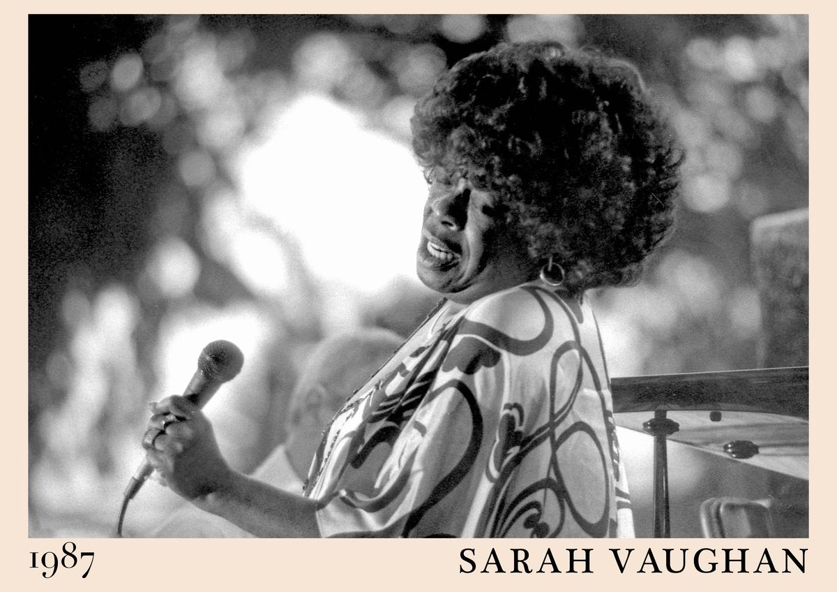 Sarah Vaughan Jazz Poster product image