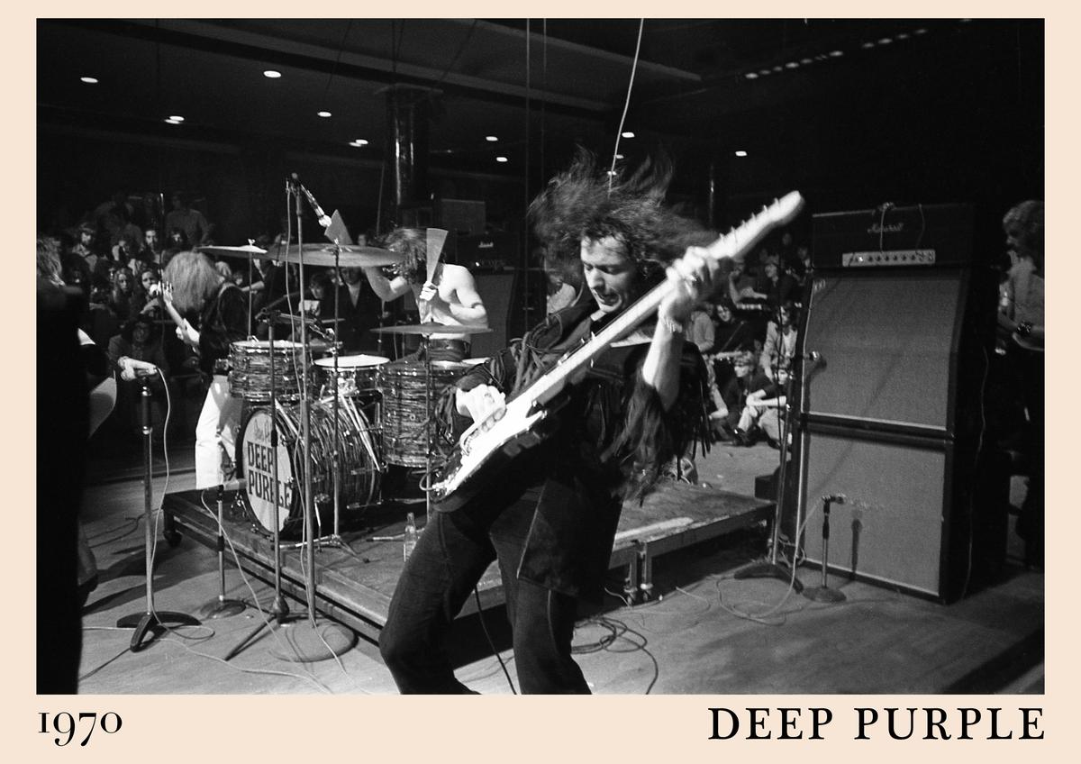 Deep Purple Rock Concert Poster product image