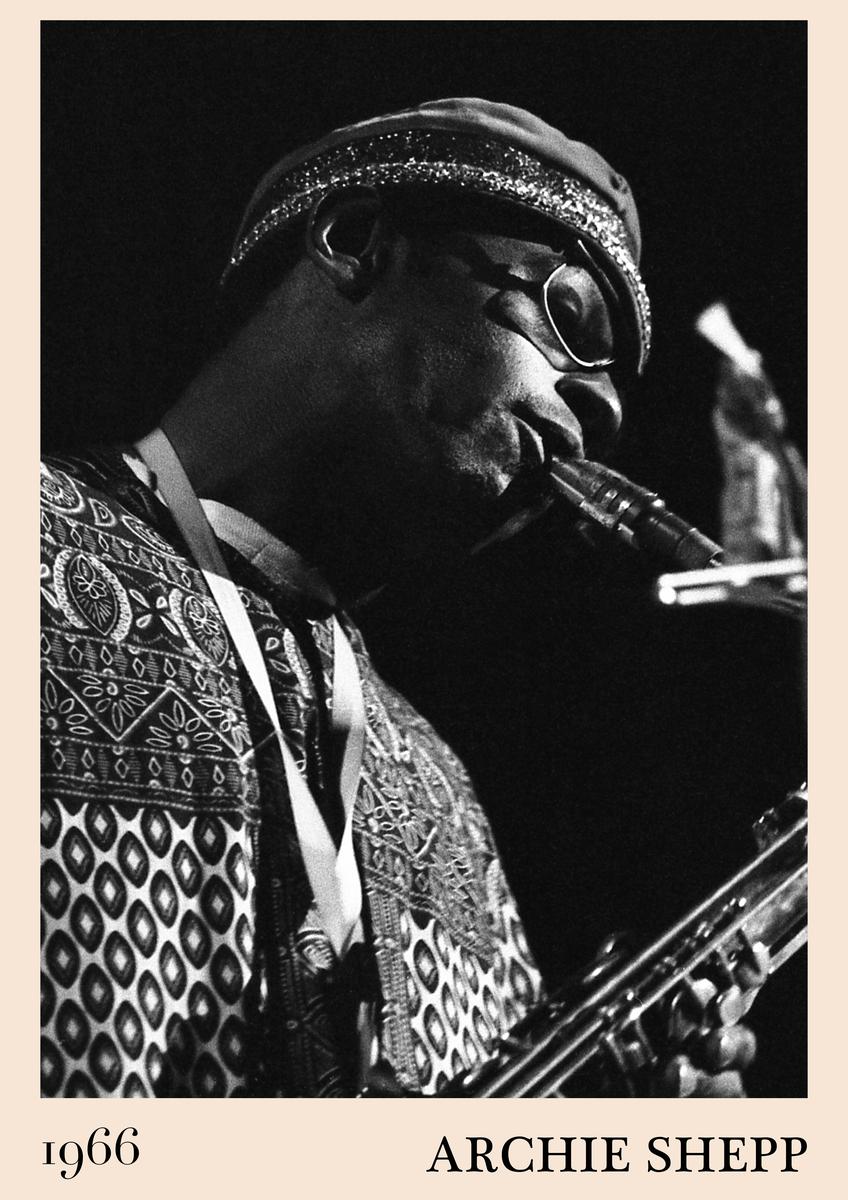 Archie Shepp Jazz Concert Poster product image