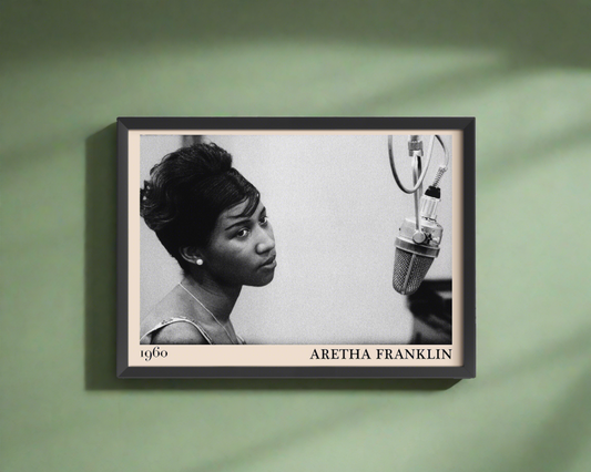 Aretha Franklin Poster