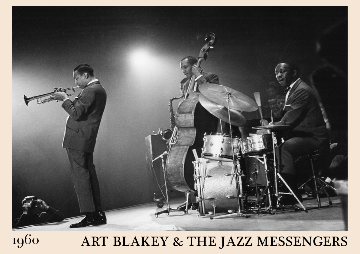 1960 poster of Art Blakey & the Jazz Messengers