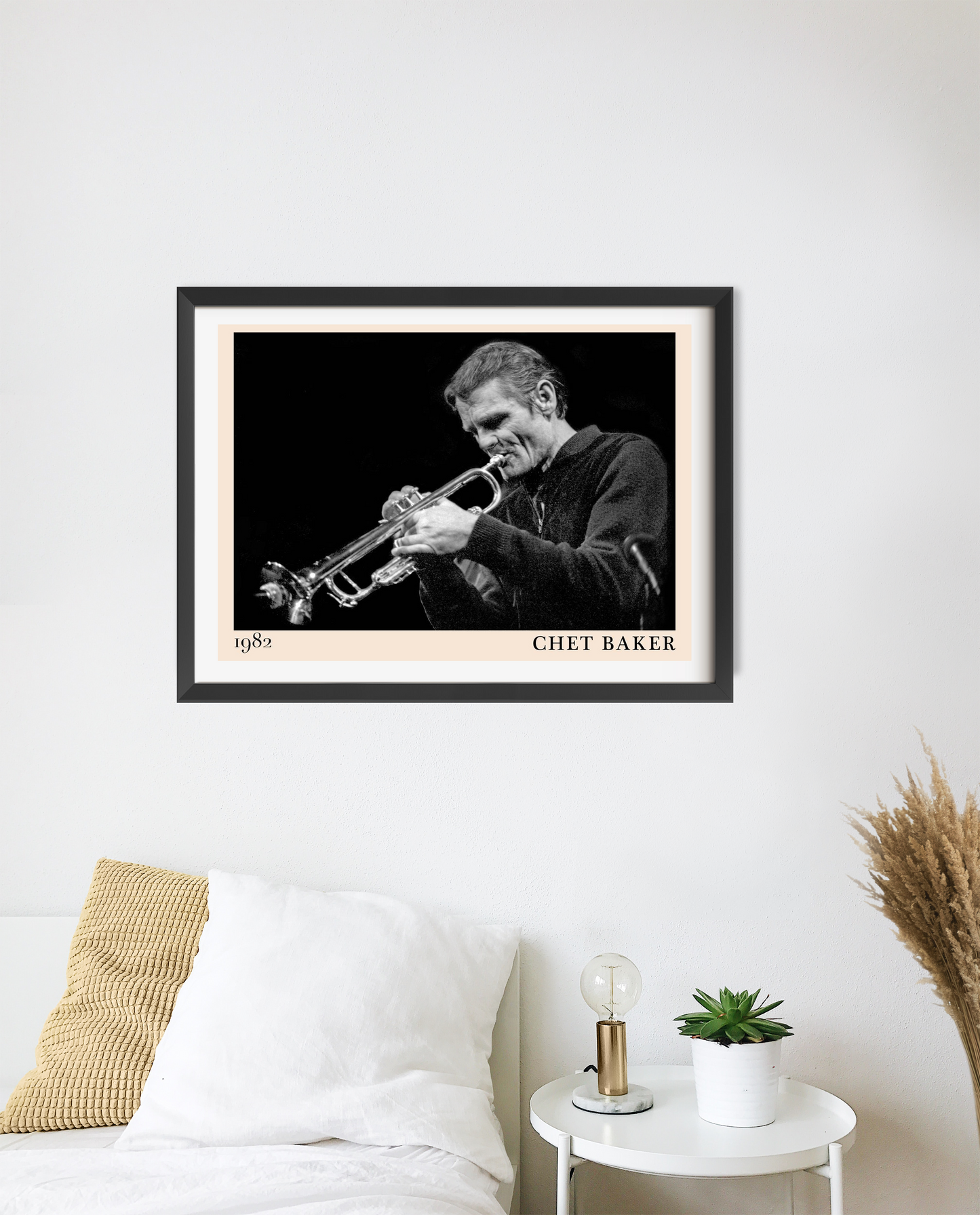Chet Baker Jazz Poster