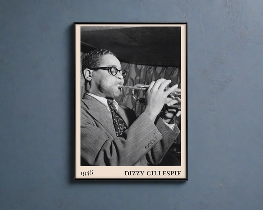Dizzy Gillespie Jazz Poster