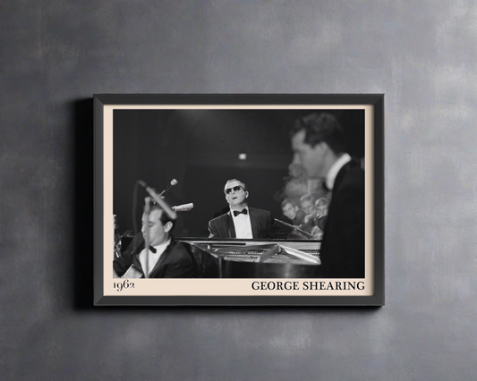 George Shearing Jazz Poster