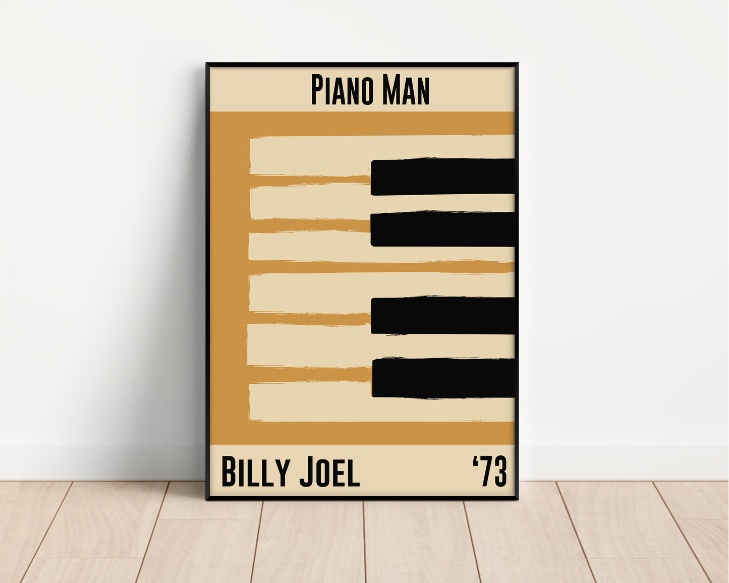 Jazz Piano Poster - Billy Joel