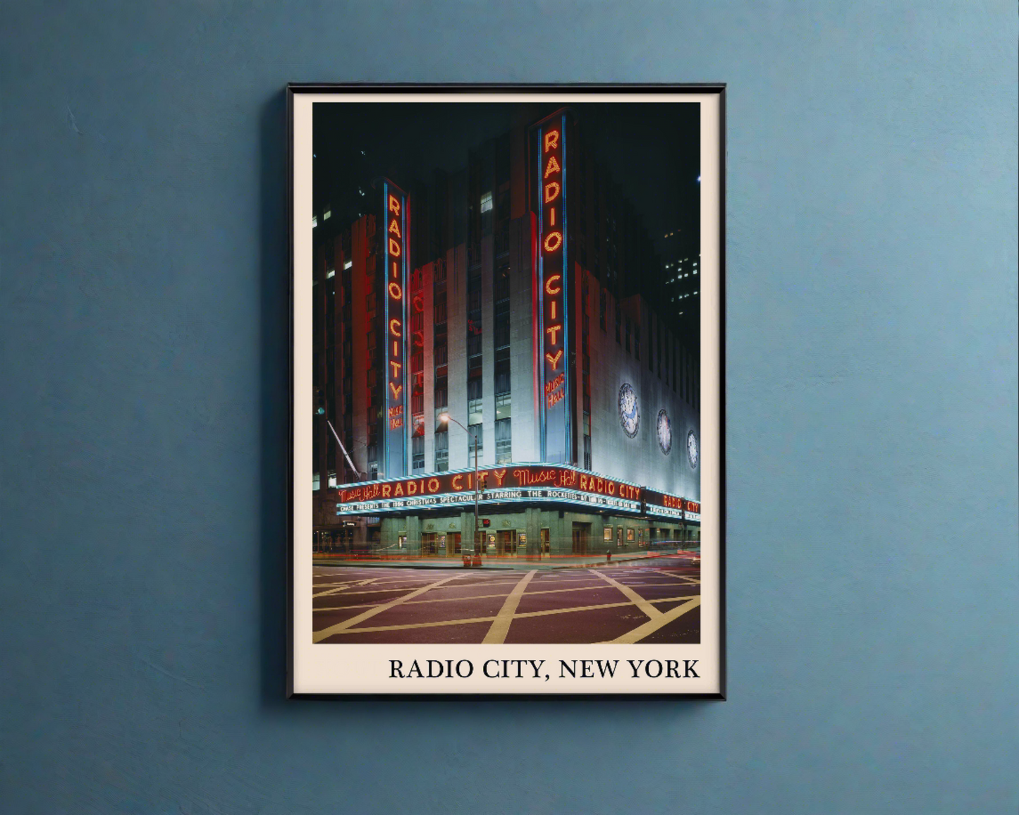 Radio City Jazz Club Poster