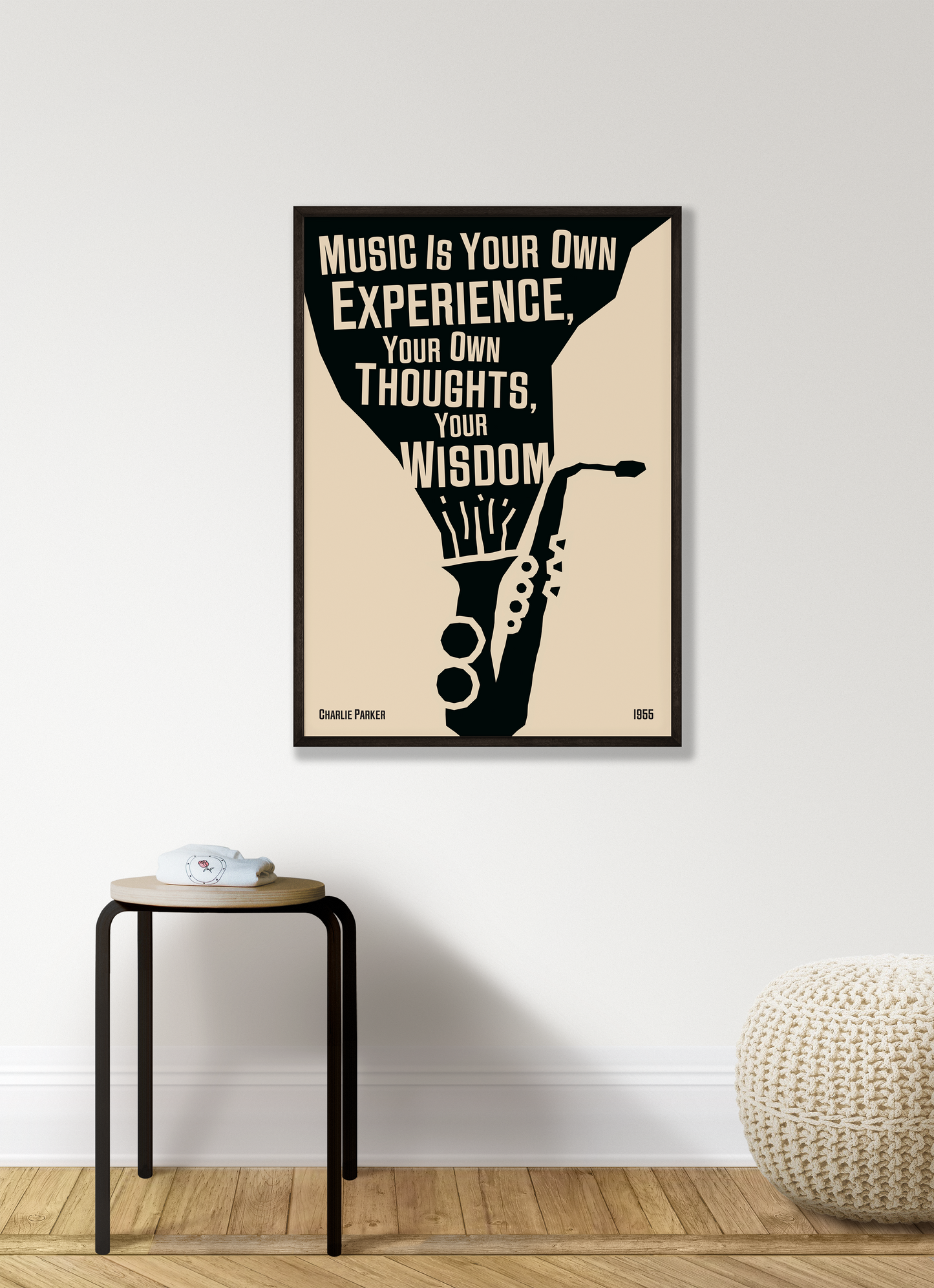 Jazz Instrumental Poster - Saxophone - Charlie Parker