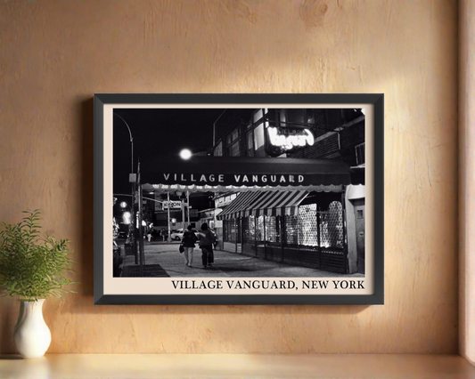 Village Vanguard Jazz Club Poster