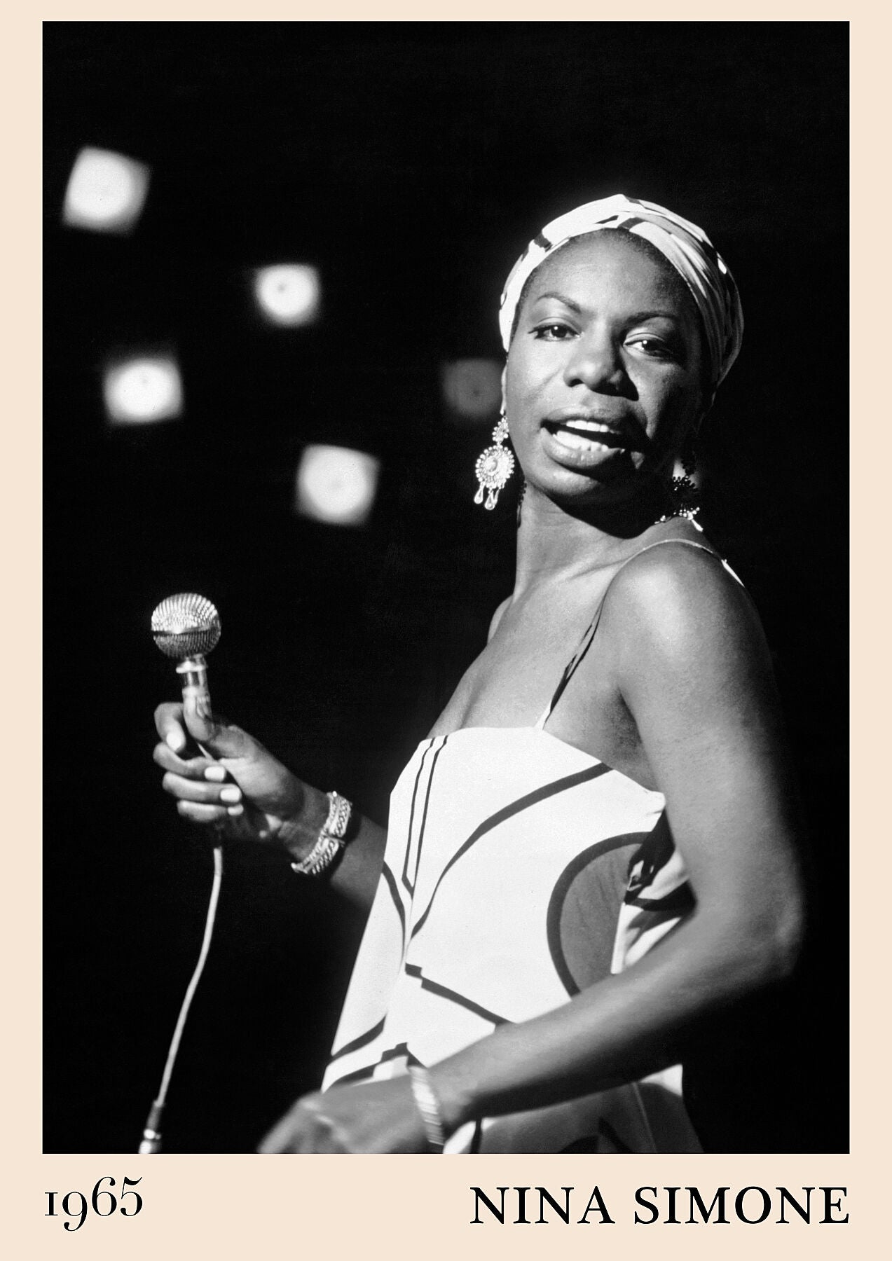 Nina Simone Jazz Poster