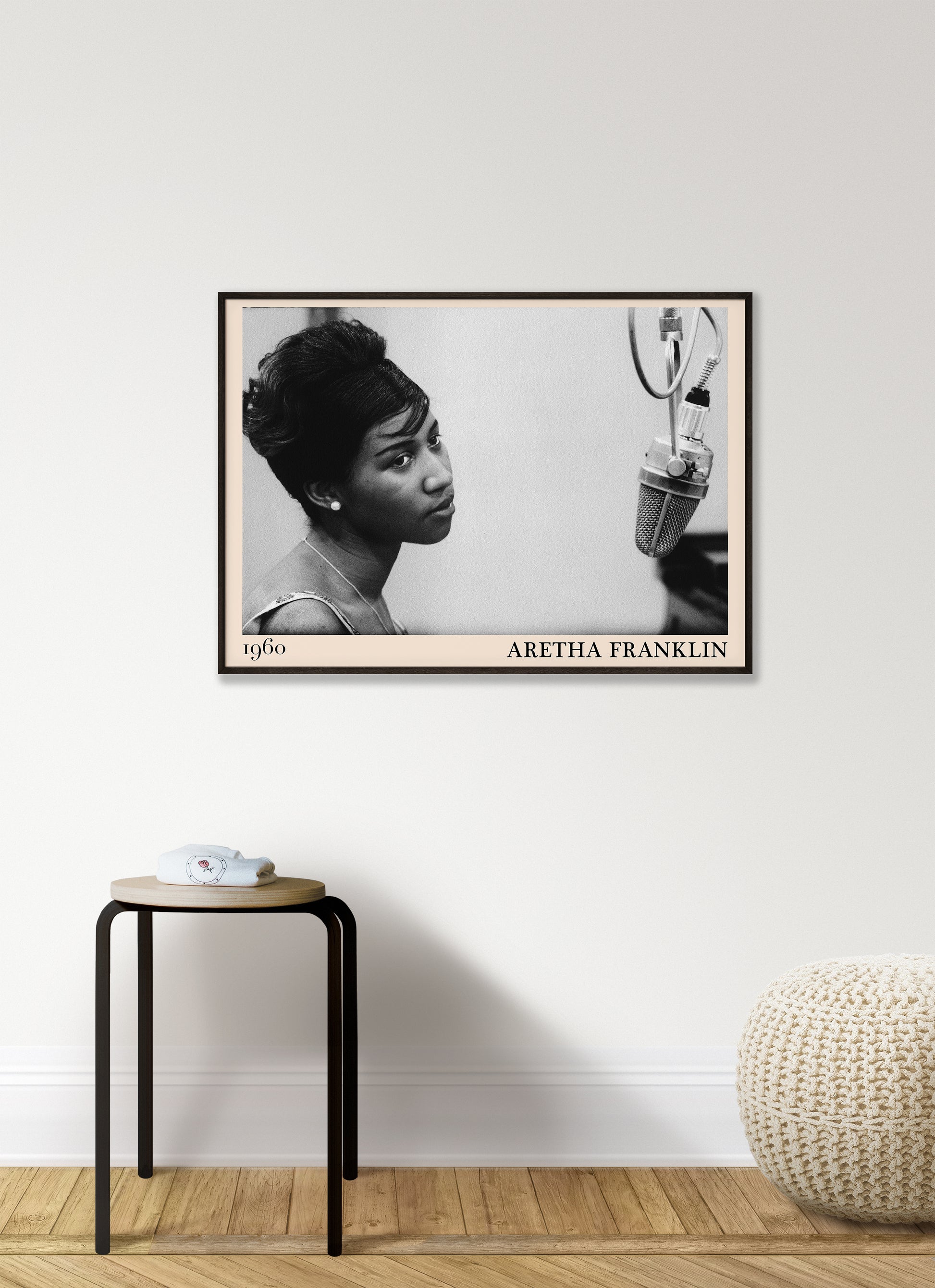 Aretha Frankin Framed Jazz Poster
