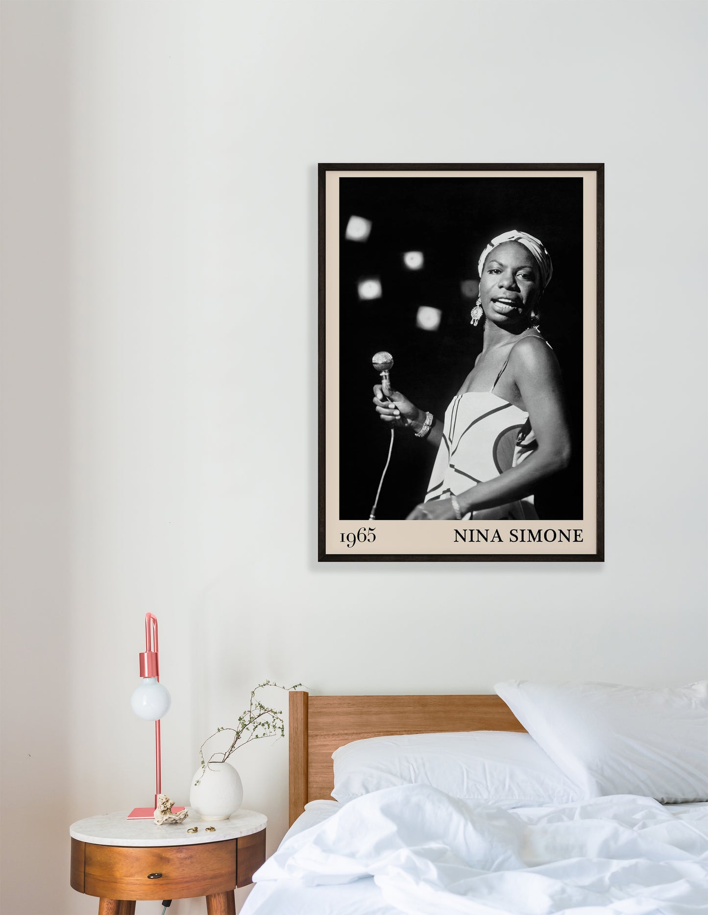 Retro Nina Simone Jazz Poster
