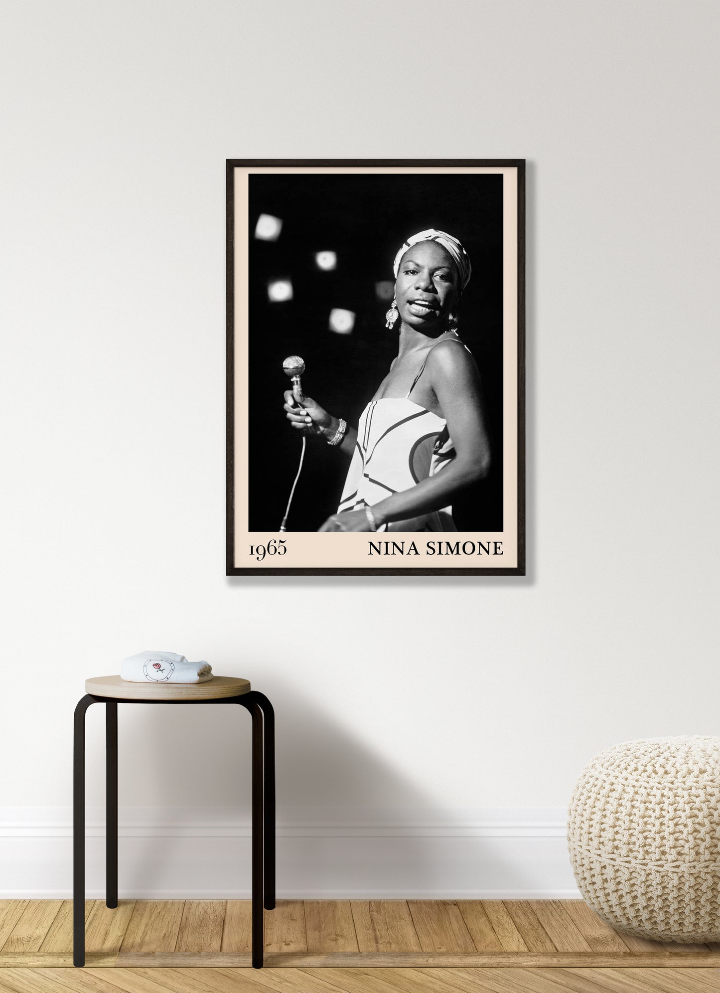 Retro Nina Simone Jazz Poster