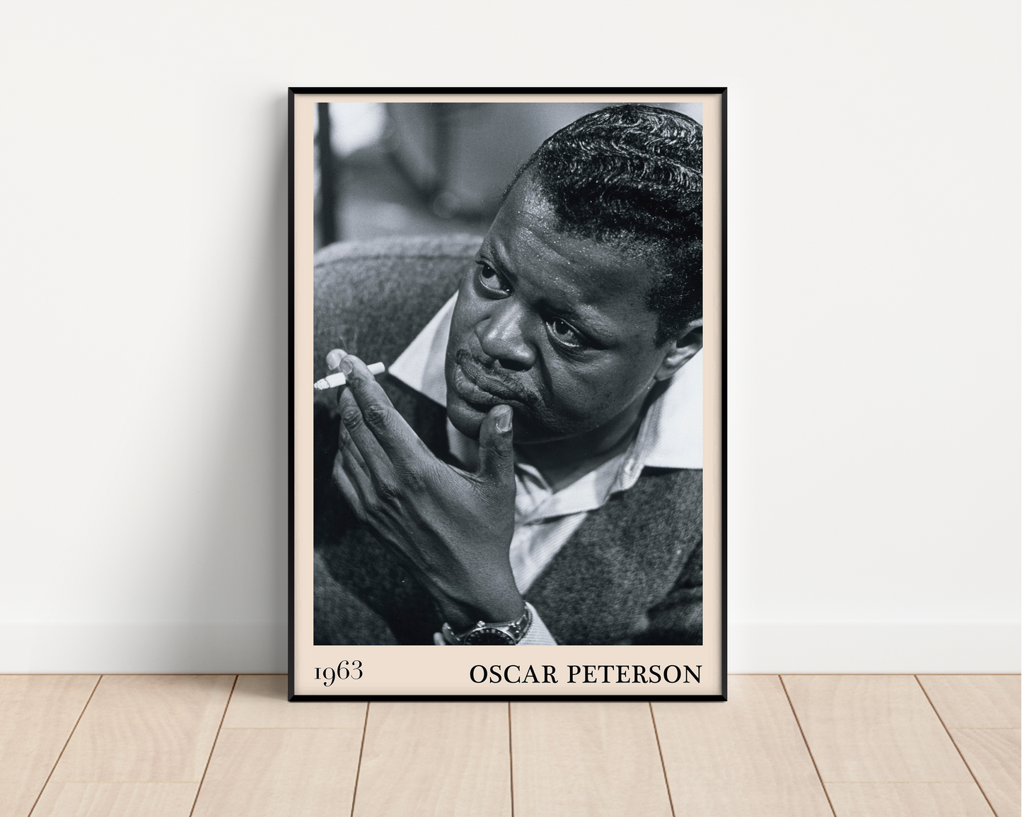 Oscar Peterson Jazz Poster