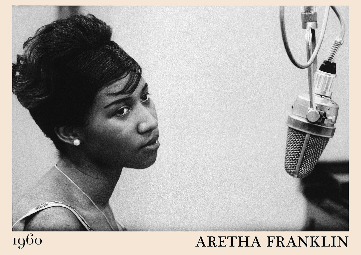 Aretha Franklin Jazz Poster